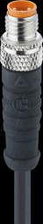 0810 04 002 2M sensor Cable, M8, 4 pin, male &gt; open wire, 2 m
