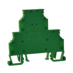 Złączka uniwersalna śrubowa 2-poziomowa MRK-C 2,5mm2 zielona, T0-1619-1010339