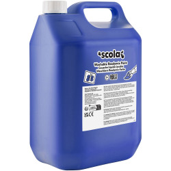 SCOLA DAMW5L/29 WASHABLE READYMIX 5LT BRILL BLUE