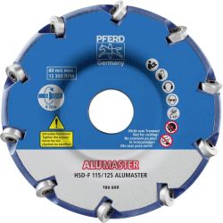 Frez tarczowy PFERD TOOLS HSD-F 115/125 ALUMASTER 22000009, 115 mm , 1 szt.