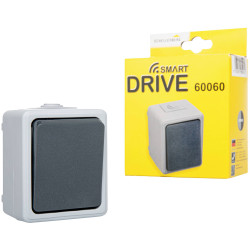 Schellenberg 60060 Wall Switch Surface-Mount Indoor Use White Key Switch