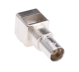 Złącze koncentryczne Montaż na płytce drukowanej Żeński 50Ω typ złącza Złącze BNC 0 to 4GHz Przepust