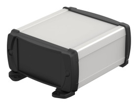 BOPLA ELPH 1050-0100 DW (83056100.S7) - profil aluminiowy półotwarty z pokrywą do montażu naściennego (106 x 52 x 100 mm)