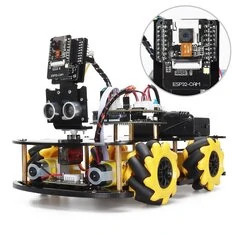 Zestaw startowy TSCINBUNY Robot dla programowania Arduino z aplikacją x kamera ESP32 i nauką kodowania rozwijającą umiejętności