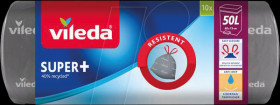 5800491009 VILEDA waste bags, Super+ pack of 10, 50 litres