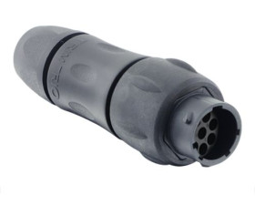 Złącze wielostykowe przemysłowe 8-pinowe Montaż na kablu Gniazdo Souriau Sunbank by Eaton