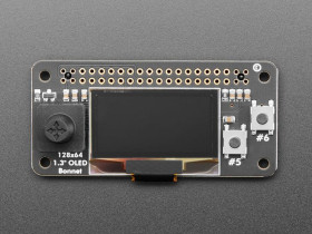 Adafruit 128x64 OLED Bonnet for Raspberry Pi