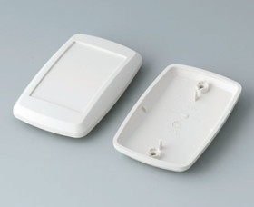 ABS enclosure, (L x W x H) 78 x 48 x 20 mm, gray white (RAL 9002), B9006807