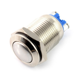 Przełącznik ON-OFF bistabilny - PBW-16AS - 2A 250V wypukły