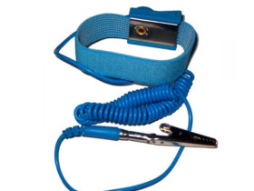 Opaska uziemiająca do lutowania