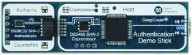 Authentication Demo Stick Using the DS28C22 authenticator and DS2465 coprocessor