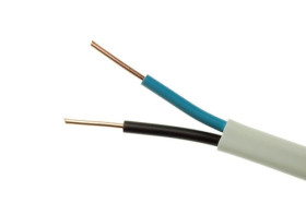 OMYp 2x0,75 przewód elektryczny płaski 300/300V H03VVH2-F