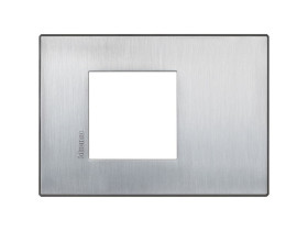 AXOLUTE Ramka 1 pojedyncza prostokątna AIR 2 modułowy chrom szczotkowany HW4819CRS LEGRAND