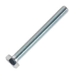 Sealey SS870 HT Setscrew M8 x 70mm 8.8 Zinc DIN 933 Pack of 25