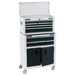 Draper 19576 24&quot; Combined Roller Cabinet and Tool Chest (6 Drawers)