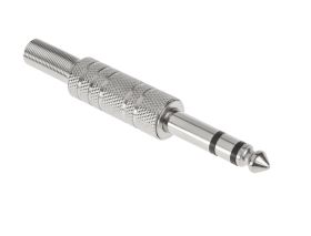 Wtyk Jack 6,3mm Stereo - Metal