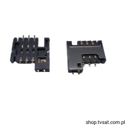 CCM03-3754LFT-AU SIM Card Connect 6Pin, Switch SMD C&amp;K