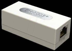 EN-1005+ Network Isolator, Plug-in Adapter - 2x RJ45