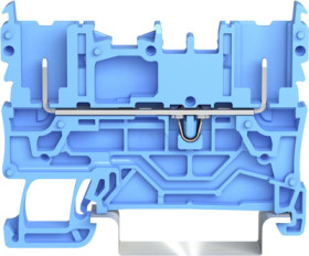 2-pin basic terminal, push-in connection, 1 pole, 20 A, blue, 2022-1604/999-953