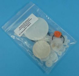 ZESTAW 34-SZT KÓŁ ZĘBATYCH PLASTIKOWYCH