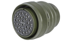 Ds3106a28-12S Złącze Okrągłe Rozmiar 28 Ms/Ds Stop Aluminium