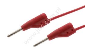 MVL 2/25 RT Przewód PVC 0,5mm2, 1m, 2x(wt.+gn.) 2mm, czerwony, Hirschmann, 973594101, MVL225RT