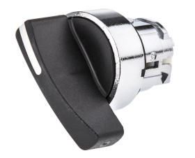 2-pozycyjny wycięcie: 22mm Zatrzask IP66, IP67, IP69 Schneider Electric siłownik: Długi czarny uchwyt