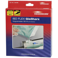 Heidemann 30458 Resin 160ml 3-min Mix 15-min Process 20-min Gel Time