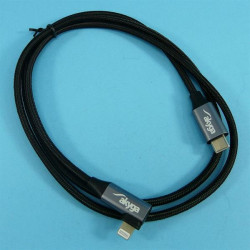 KABEL USB-C/LIGHTNING 1,0mb KĄT.