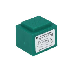 TEZ2,5/D 230/15-15V [230V/2x15V 2x0,083A 2,5W] transformator sieciowy zalewany
