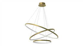 Lampa Wisząca Rotonda Gold 93W Led Ml7947 Milagro