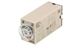 H3yn-2-100-120Ac Przekaźnik Czasowy 0,1S10min Dpdt 250Vac/5A Uzas: 100120Vac