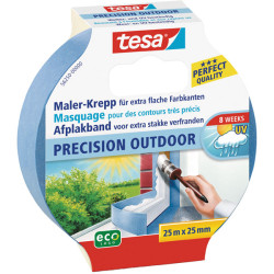 tesa&#xAE; 56250 Outdoor Masking Tape Blue 25mm x 25m