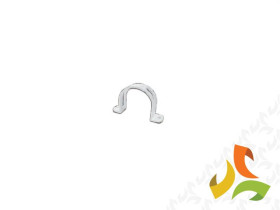 Uchwyt rury z mocowaniem dla przewodu sterującego VACULINE do odkurzacza centralnego 94 39 79 CYCLO VAC