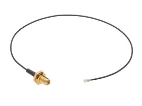 Zespół kabli koncentrycznych złącze A SMA złacze B IPEX MHF długość 305mm typ kabla RF Z zakończeniem