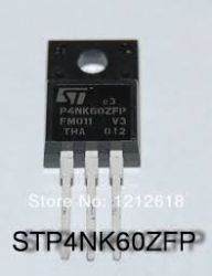 tranzystor STP4NK60ZFP