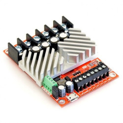 RoboClaw ST 2x45A USB V5 - dwukanałowy sterownik silników 34V/45A - Pololu 2398