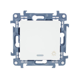 Przycisk światło podświetlany biały CS1L.01/11 Kontakt Simon10