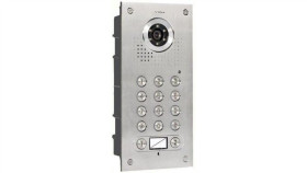 Stacja Bramowa Podtynkowa Z Szyfratorem, Dwulokatorska, Stal Szlachetna...