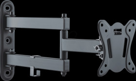 PM-FM12-100 TV wall mount, tilting, swiveling, 13" - 27", black