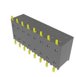 Gniazdo PCB 16 -pinowe 2 -rzędowe raster: 2.54mm Gniazdo do montażu powierzchniowego na płytce drukowanej Poziomy SMD