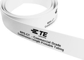 Heatshrink tubing, 3:1, (6.4/2.1 mm), PO, white, EL7585-000