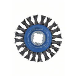 Bosch 2608620731 X-LOCK Disc Brush Heavy Metal 115mm 0.5mm 12500rpm
