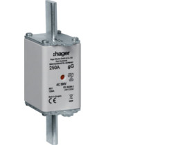 Bezpiecznik BM NH1 gG 250A 500V+wsk. centralny LNH1250M HAGER