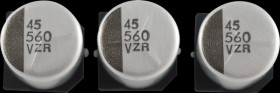 EMZR500ARA101MF80G SMD-Capacitor, 100 µF, 50V, 105 °C, 2000 h