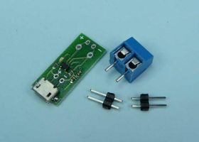 MODUŁ ŁADOWANIA AKU.Li-PO MICRO USB