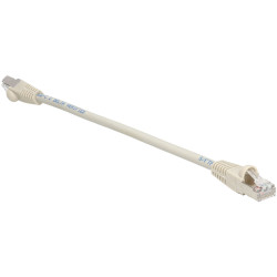 TruConnect TRUP6A0.25GY 25cm CAT 6A S/FTP LSZH Full Copper Patch Lead - Grey