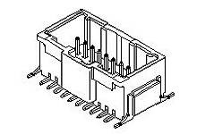 Molex Obudowa złącza pin męskiego na PCB Ilość pinów 20 Wymiary siatki: 2.00 mm 557632070 1 szt. taśma na dużej rolce