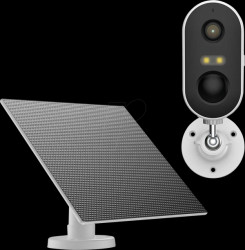 GO1 &amp; SP2 Surveillance camera, IP, Wi-Fi, outdoor, incl. solar panel
