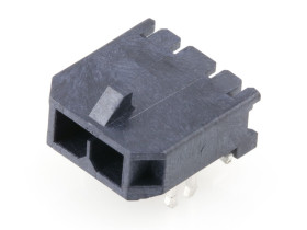 Wtyk PCB 2-pinowe raster: 3mm -rzędowe Molex Montaż powierzchniowy
